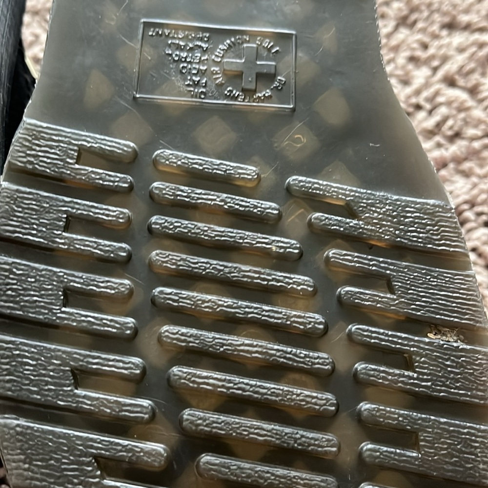 Dr. Martens Black Leather Sandals with Adjustable Buckle - Picture 12 of 13